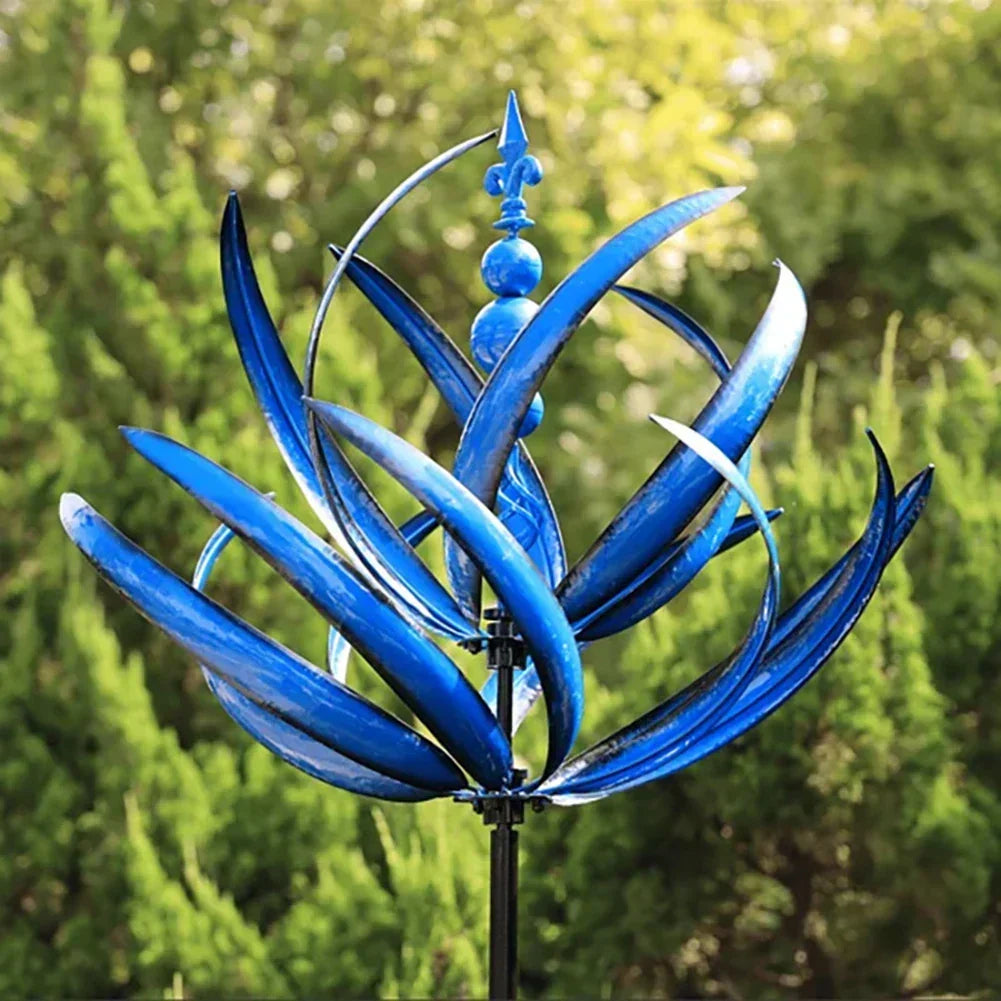 Metal skulptur Vindmølle - BreeArt