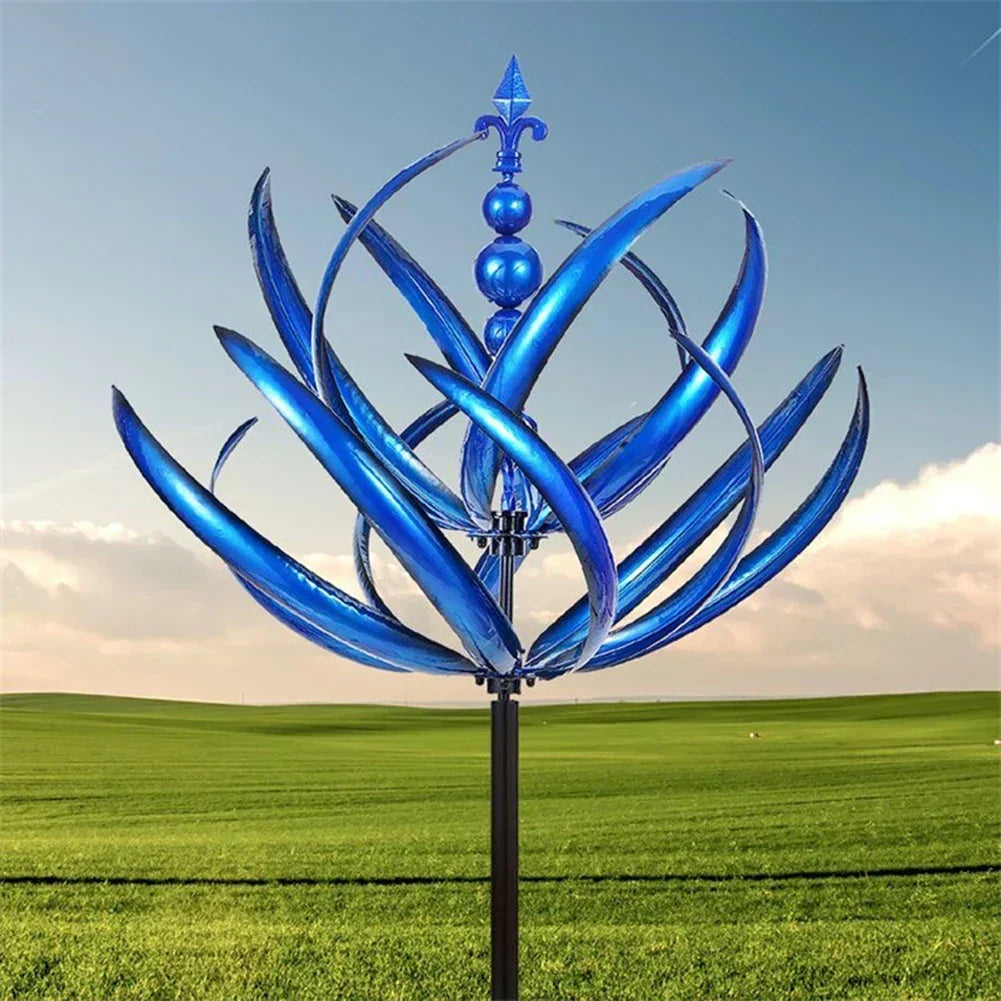 Metal skulptur Vindmølle - BreeArt
