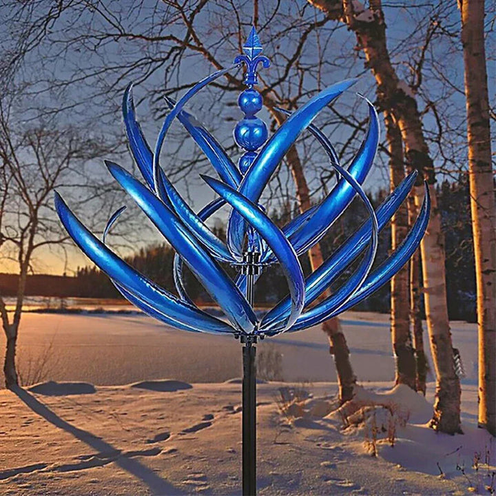Metal skulptur Vindmølle - BreeArt