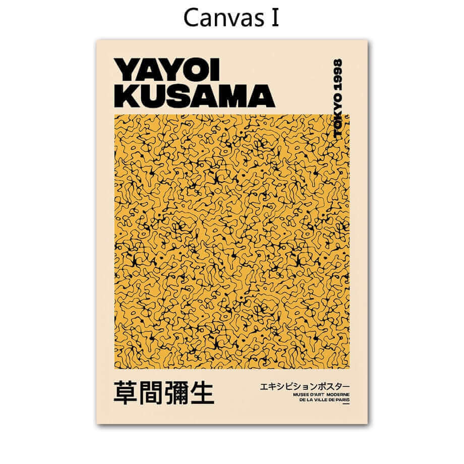 Yayoi Kusama Abstrakt Premium Plakat