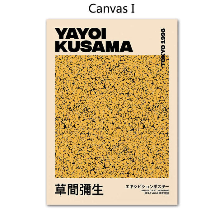 Yayoi Kusama Abstrakt Premium Plakat