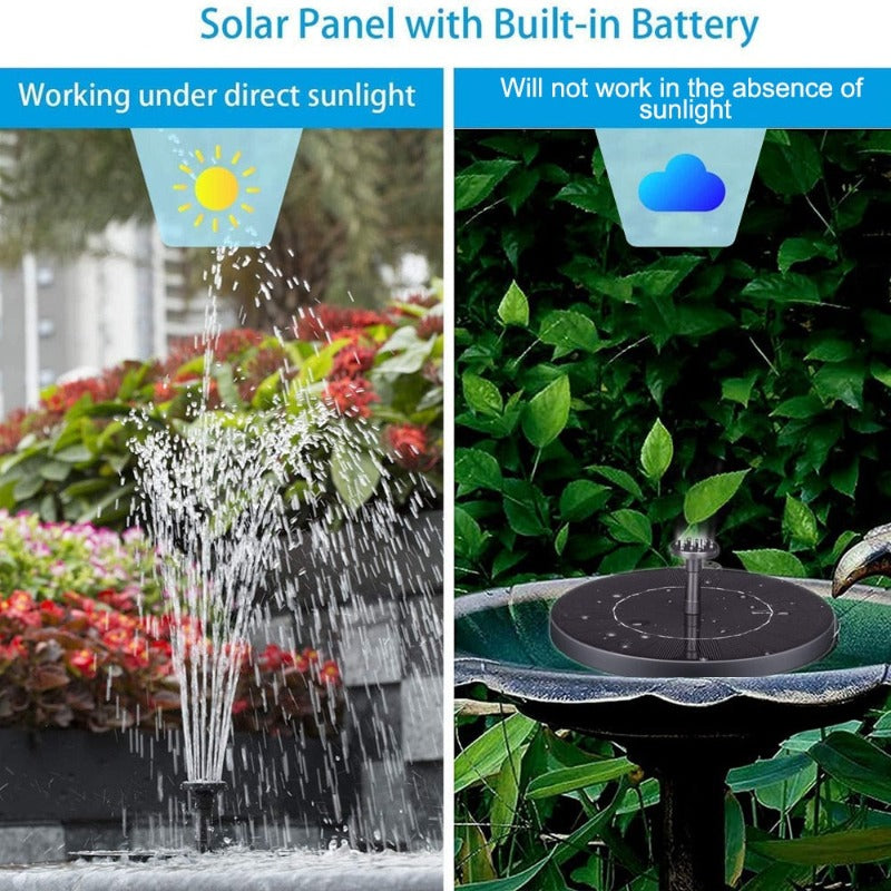 Flydende Solfountain