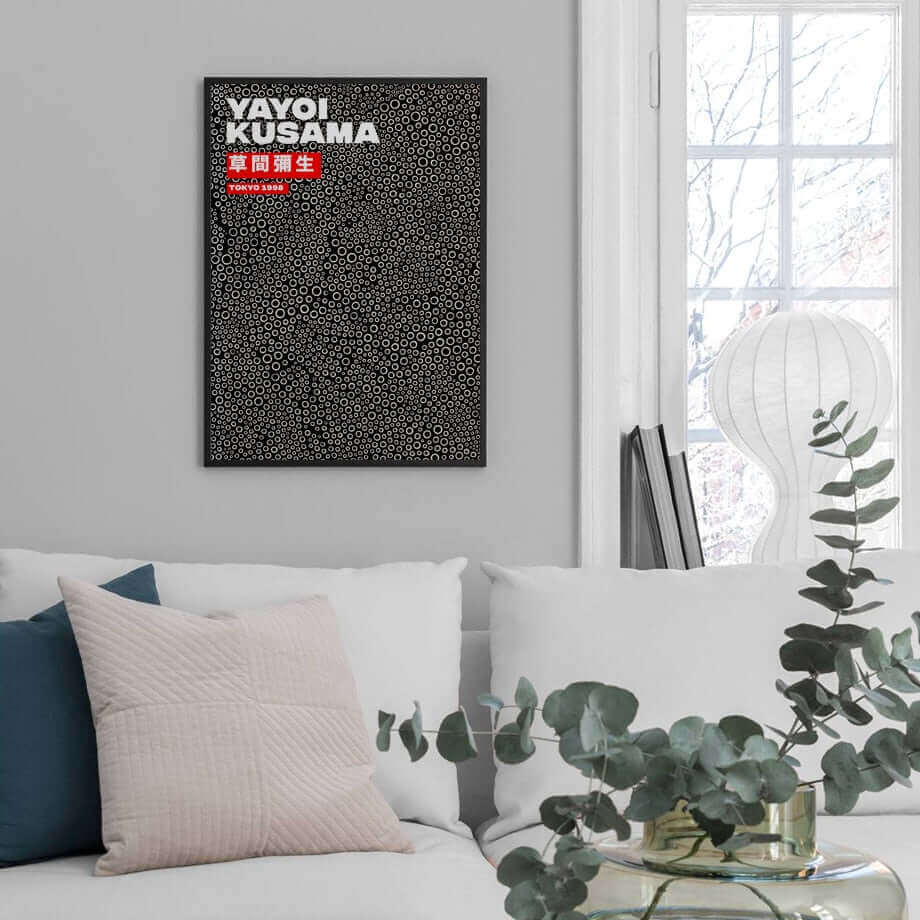 Yayoi Kusama Abstrakt Premium Plakat