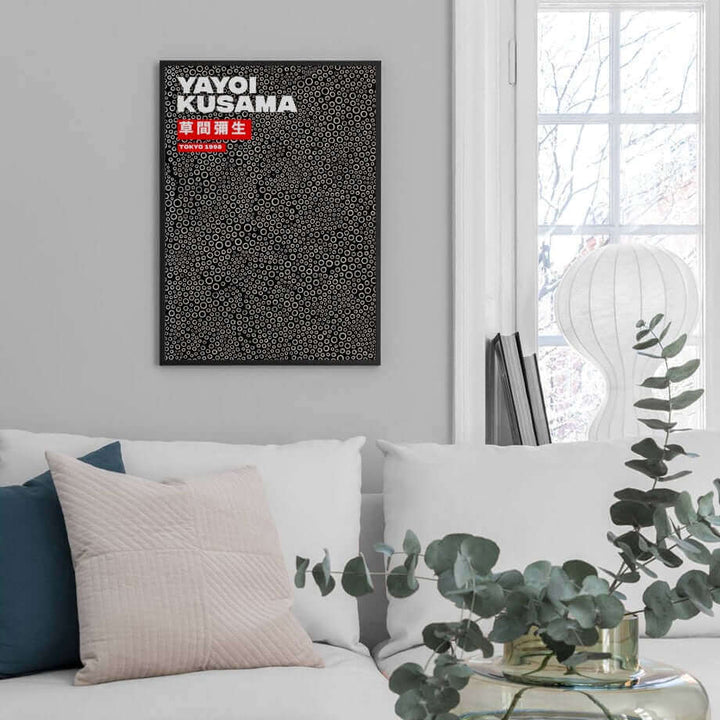 Yayoi Kusama Abstrakt Premium Plakat