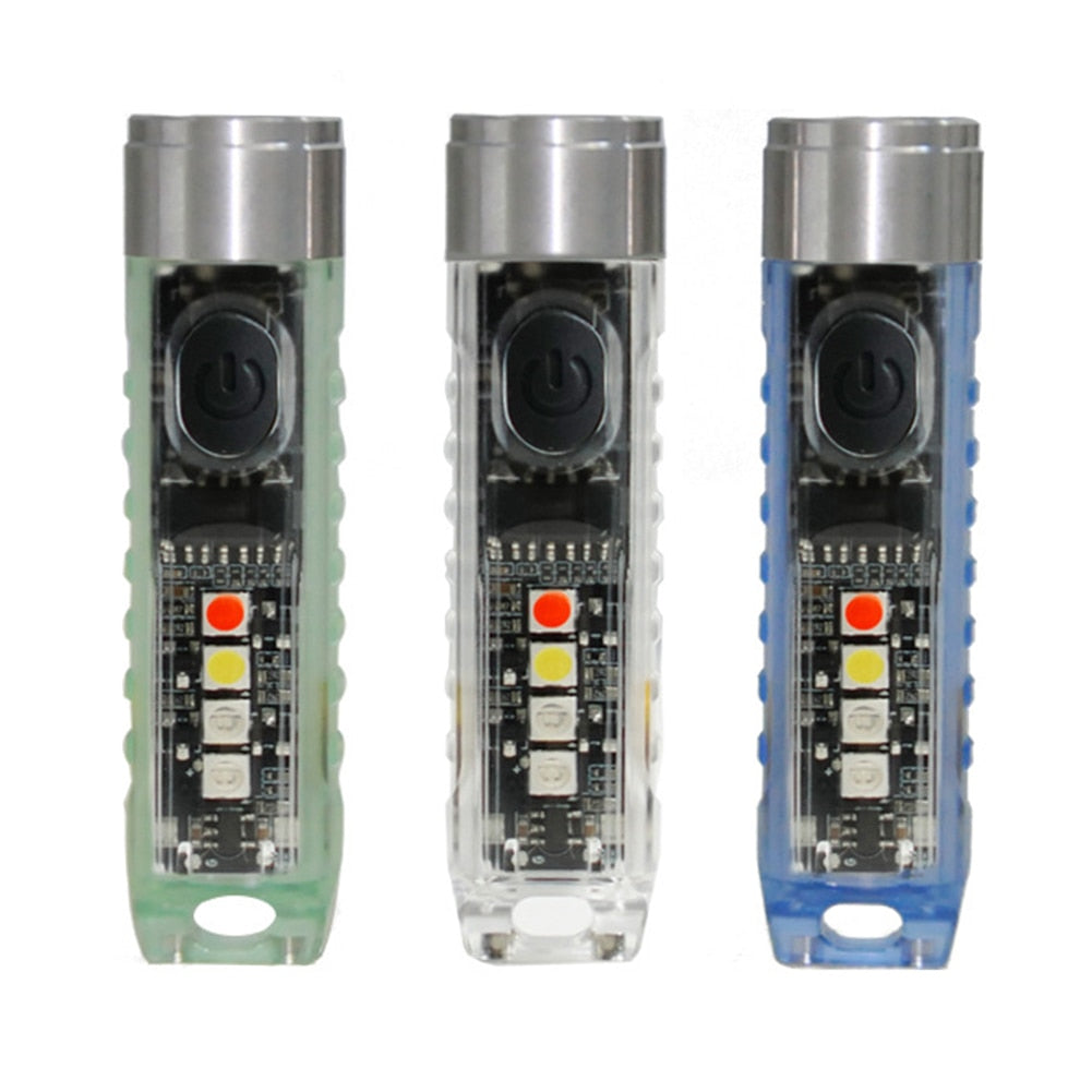 Mini-LED nøglering lommelygte