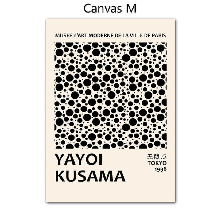 Yayoi Kusama Abstrakt Premium Plakat