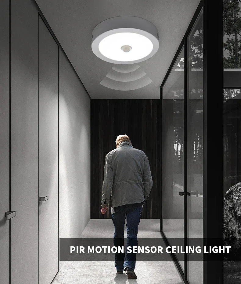 Bevægelsessensor LED Loftlamper – Smart Belysning til Dit Hjem