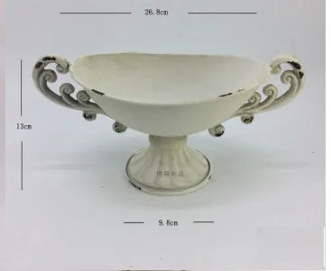 Europæisk Vintage Chalice Vase lavet af Jern