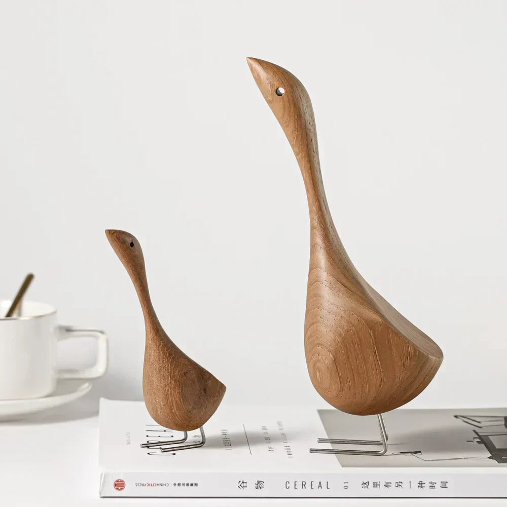 Nordiske Trægåse Figurer