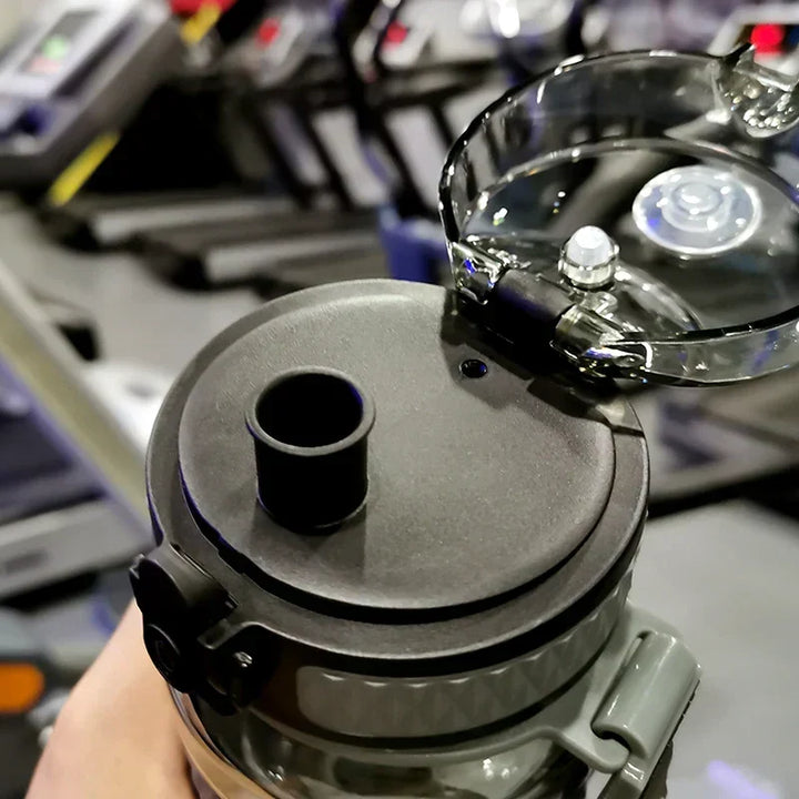 UZSPACE Sport Vandflasker, BPA-fri, bærbar, slagfast, lækagesikker, stor kapacitet, fitness vandkedel, Tritan plast drikkeflaske