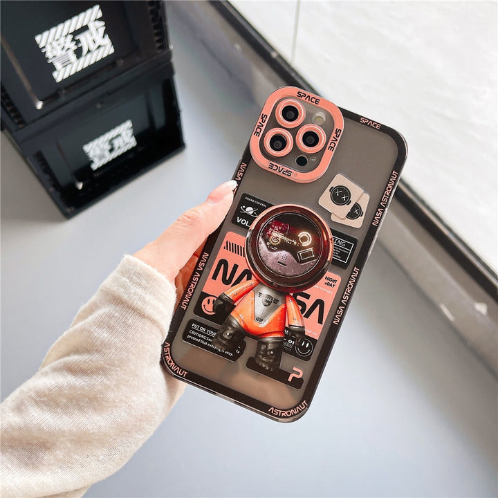 Rummets Tid Astronaut Kunstnerisk Telefoncover