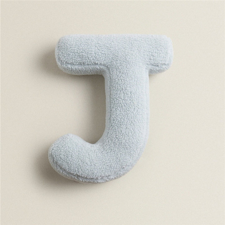 Alfabet Bogstav Fleece Pude