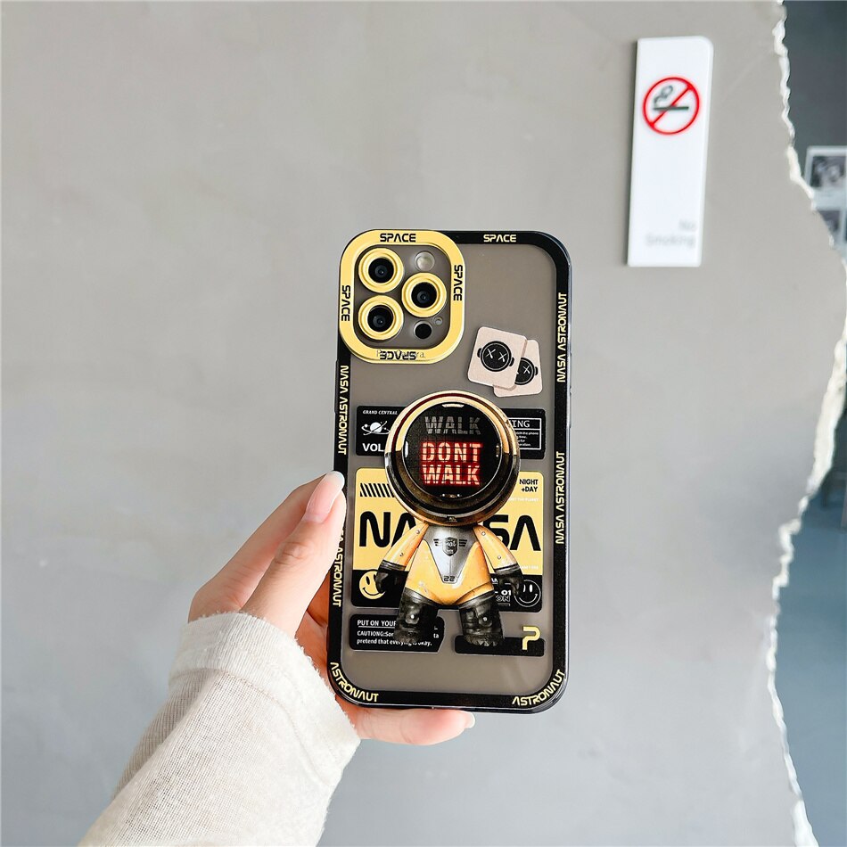 Rummets Tid Astronaut Kunstnerisk Telefoncover