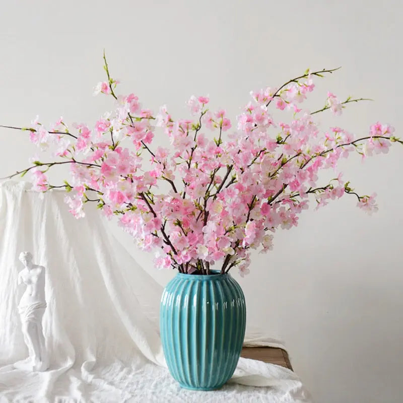 Kunstig Kirsebærblomst Gren - 109 cm Silke Blomster