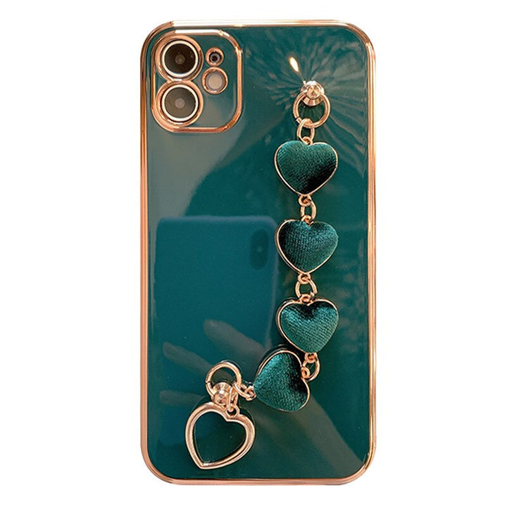 Ædelmetal Hjerte iPhone Cover