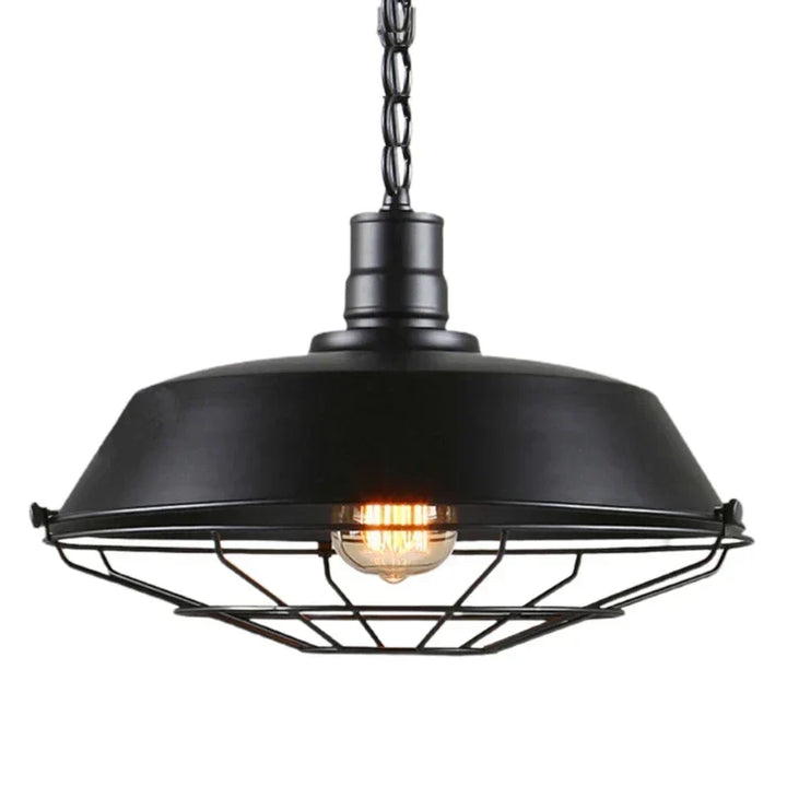 Vintage Loft Pendelampe: Industriel Retro Jern Loftlampe Chandelier til Stue, Restaurant, Bar, Køkken