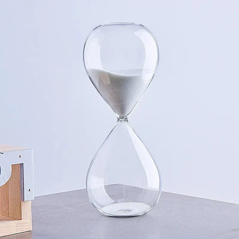 Glas Sand Timer | Stilfuld Dekoration med 5/10/30/60 Minutters Indikator