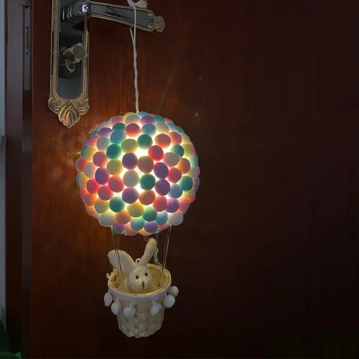 DIY Luftballon-formet Flyvende Dyr Natlampe