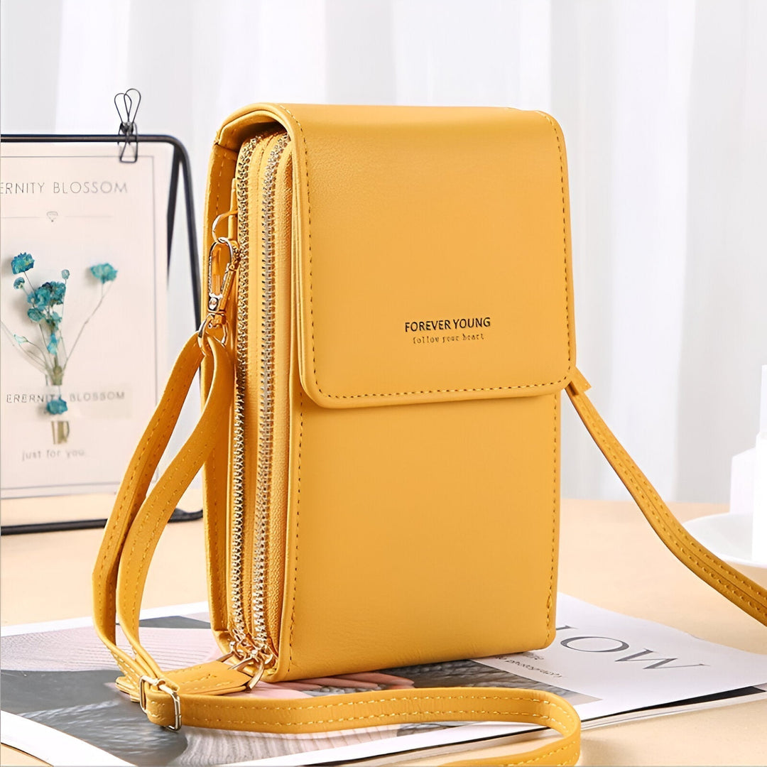 Carry - Stilfuld Crossbody Pung &amp; Telefonholder Taske