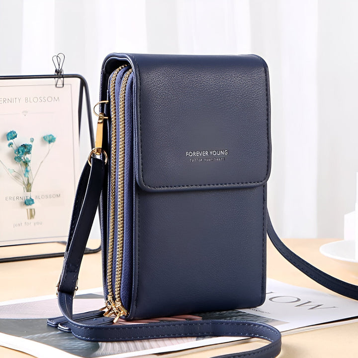 Carry - Stilfuld Crossbody Pung &amp; Telefonholder Taske