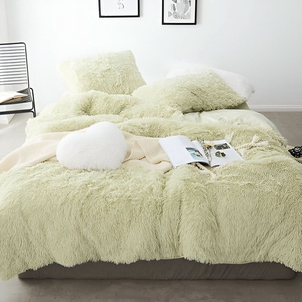 FLUFFUREST – Plush Fleece Sengetøjssæt