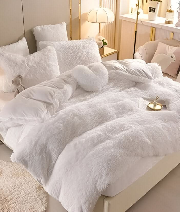 FLUFFUREST – Plush Fleece Sengetøjssæt