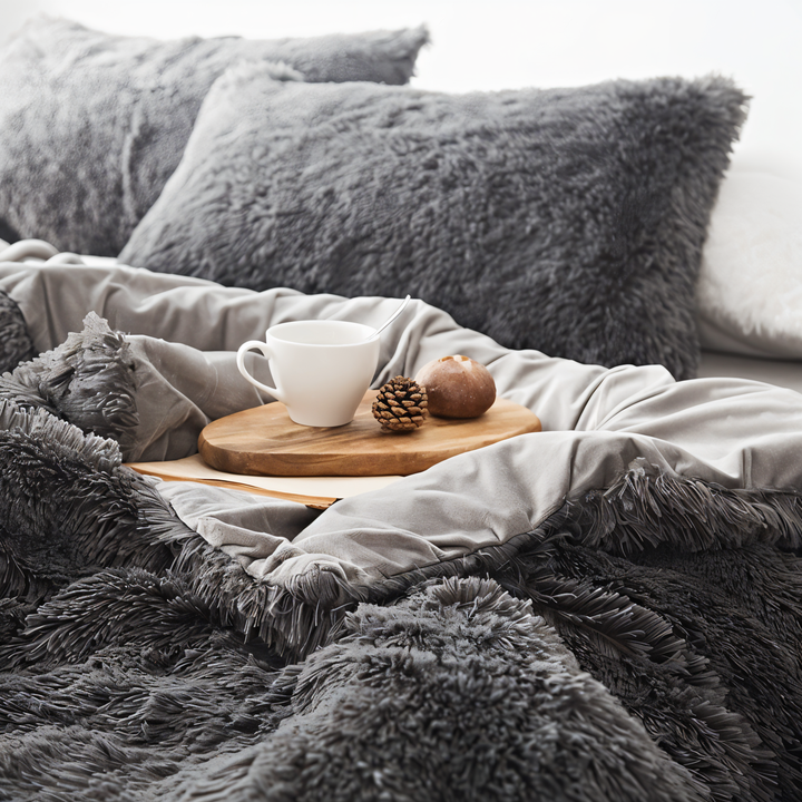 FLUFFUREST – Plush Fleece Sengetøjssæt