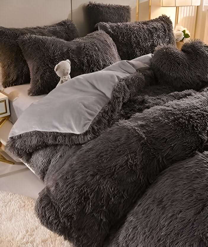 FLUFFUREST – Plush Fleece Sengetøjssæt