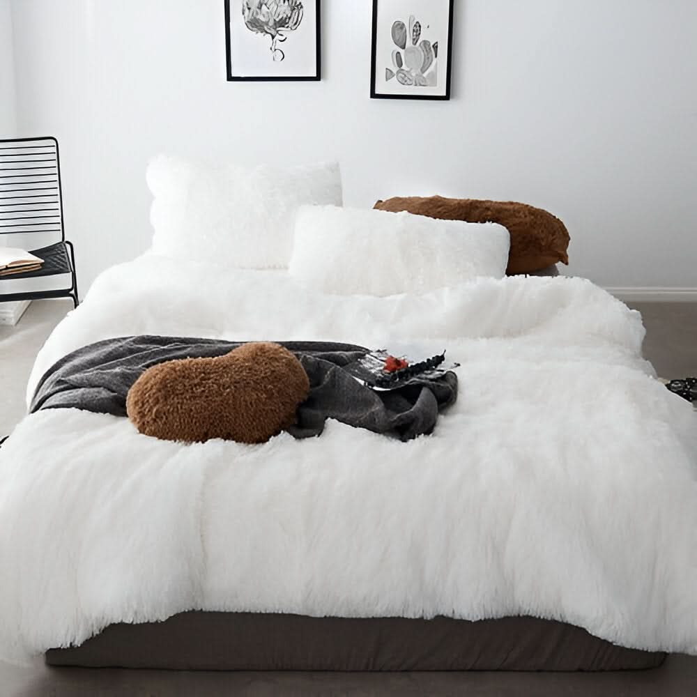 FLUFFUREST – Plush Fleece Sengetøjssæt