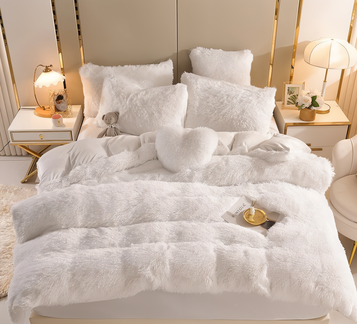 FLUFFUREST – Plush Fleece Sengetøjssæt