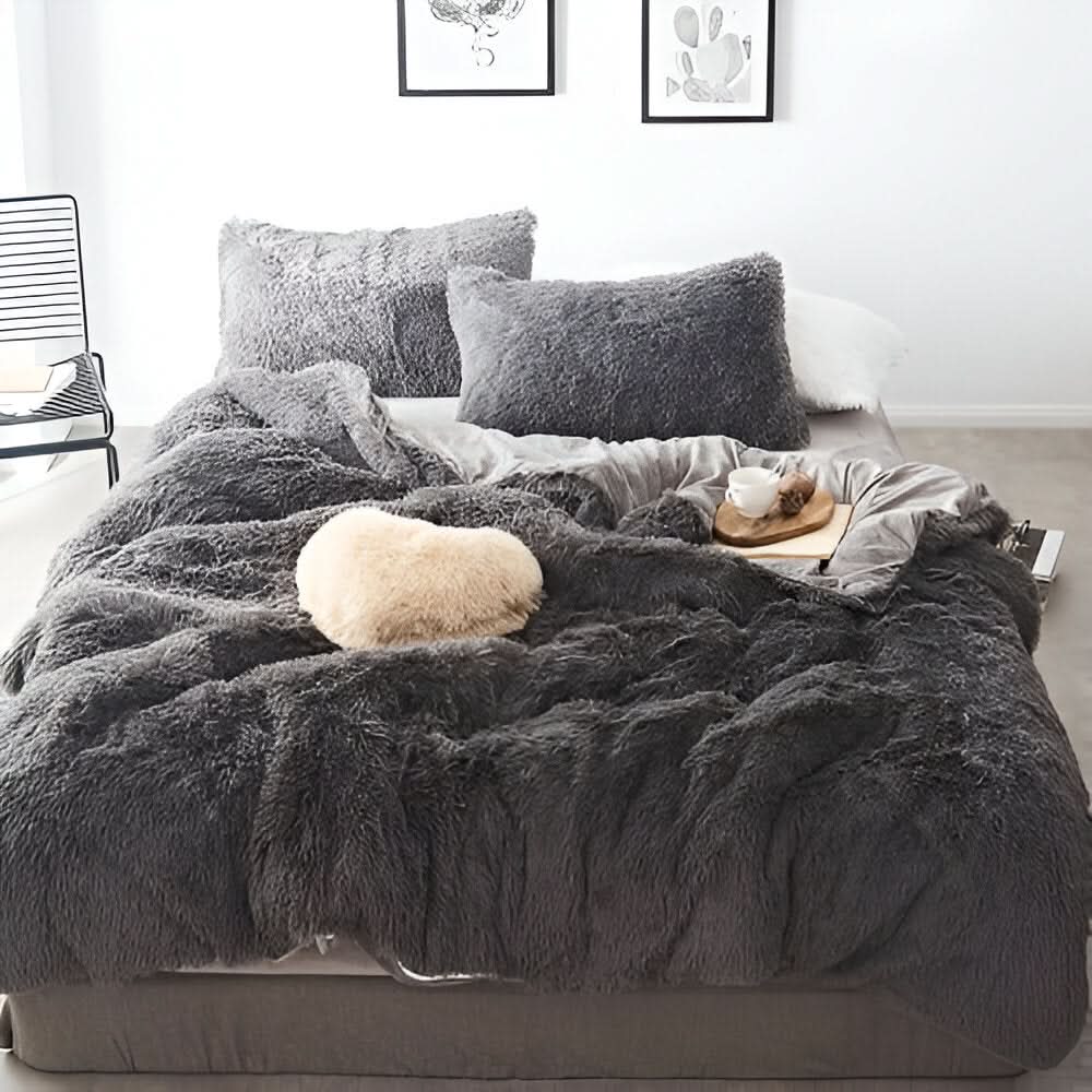 FLUFFUREST – Plush Fleece Sengetøjssæt