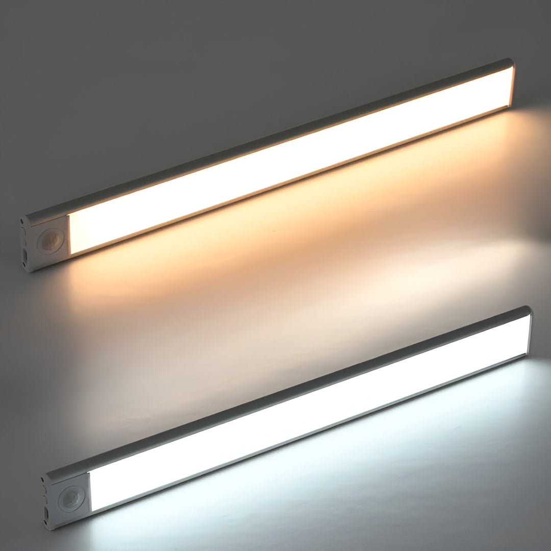 | Genopladelig LED-lampe med innovativ bevægelsessensor