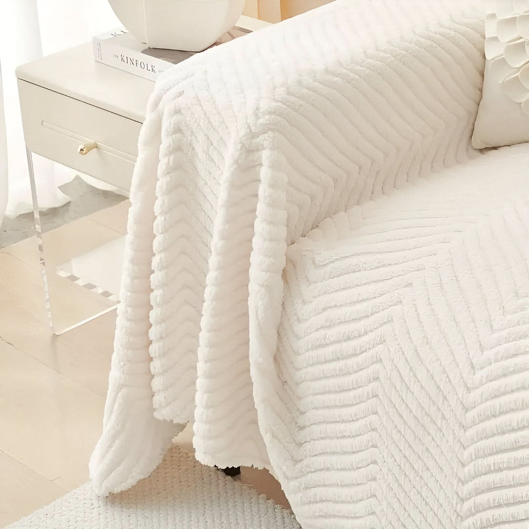LuxuraWrap Sofa Cover – Skridsikker, kæledyrsvenlig sofa beskyttelse