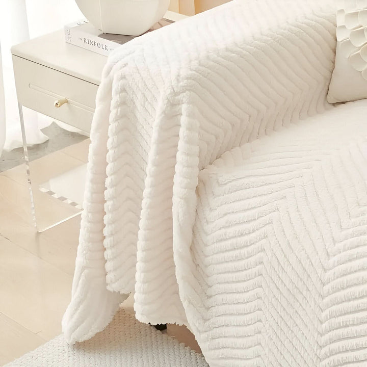 LuxuraWrap Sofa Cover – Skridsikker, kæledyrsvenlig sofa beskyttelse