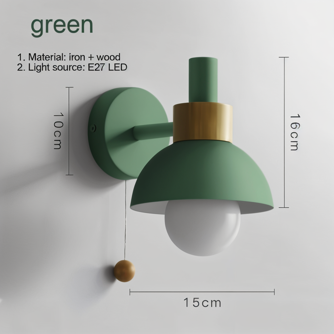Væglampe - Macaron - Moderne Design - Indendørs Belysning