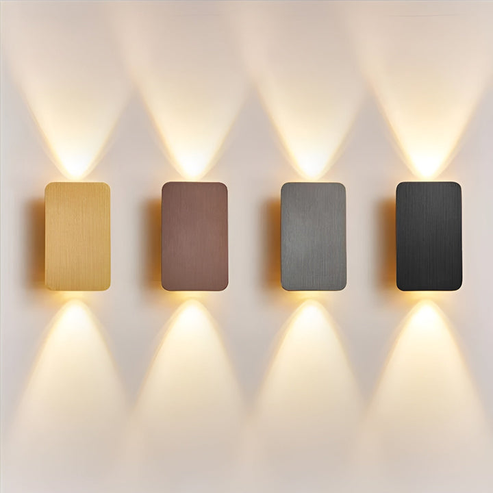 Elegant LED væglampe i minimalistisk design til dit hjem