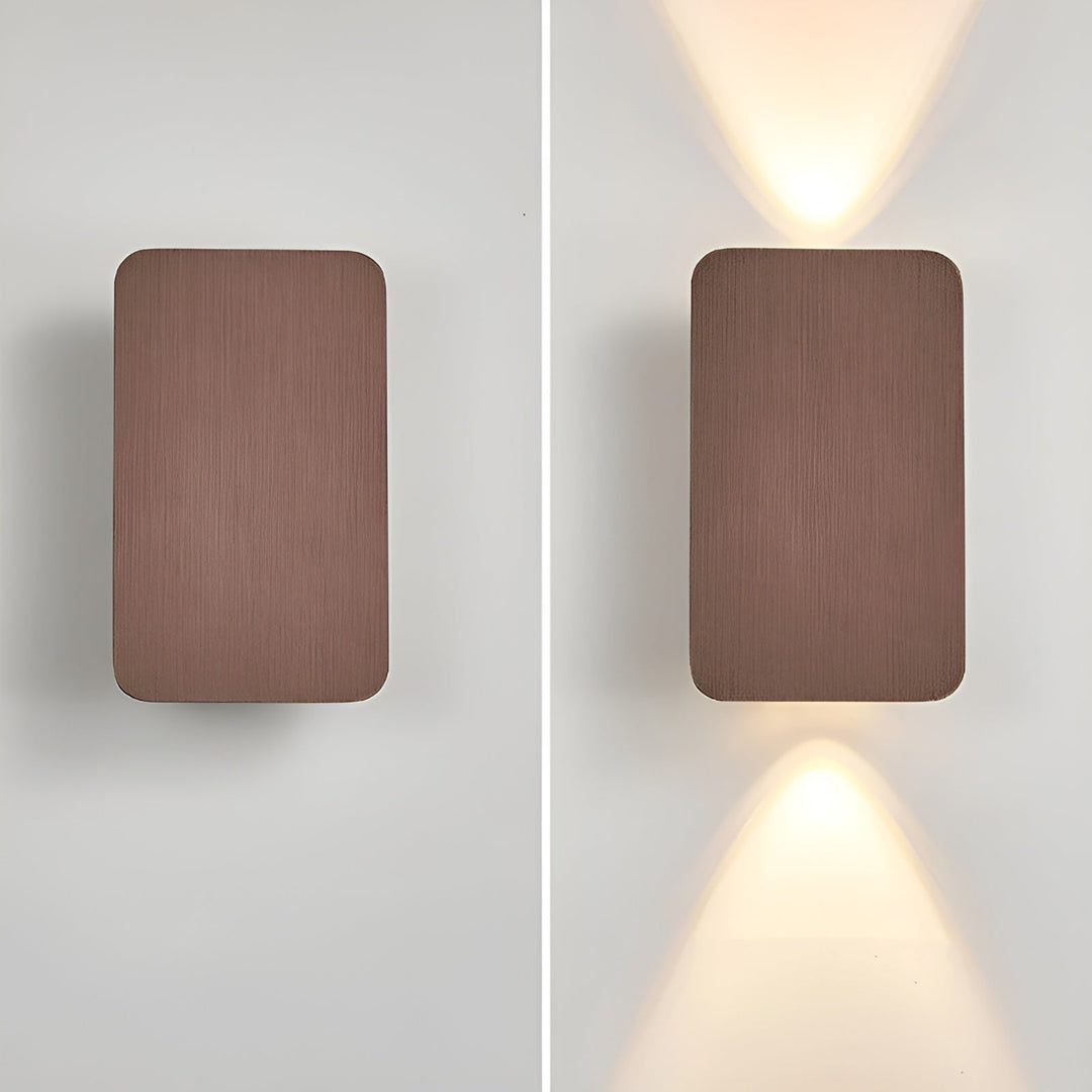 Elegant LED væglampe i minimalistisk design til dit hjem