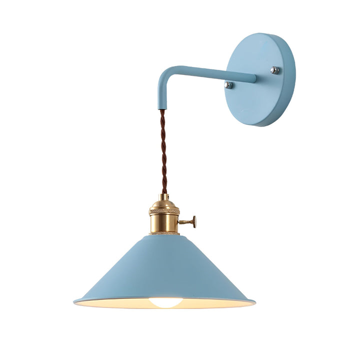 Retro Vintage Væglampe - Vintage-inspireret Kegle Metal Væglampe
