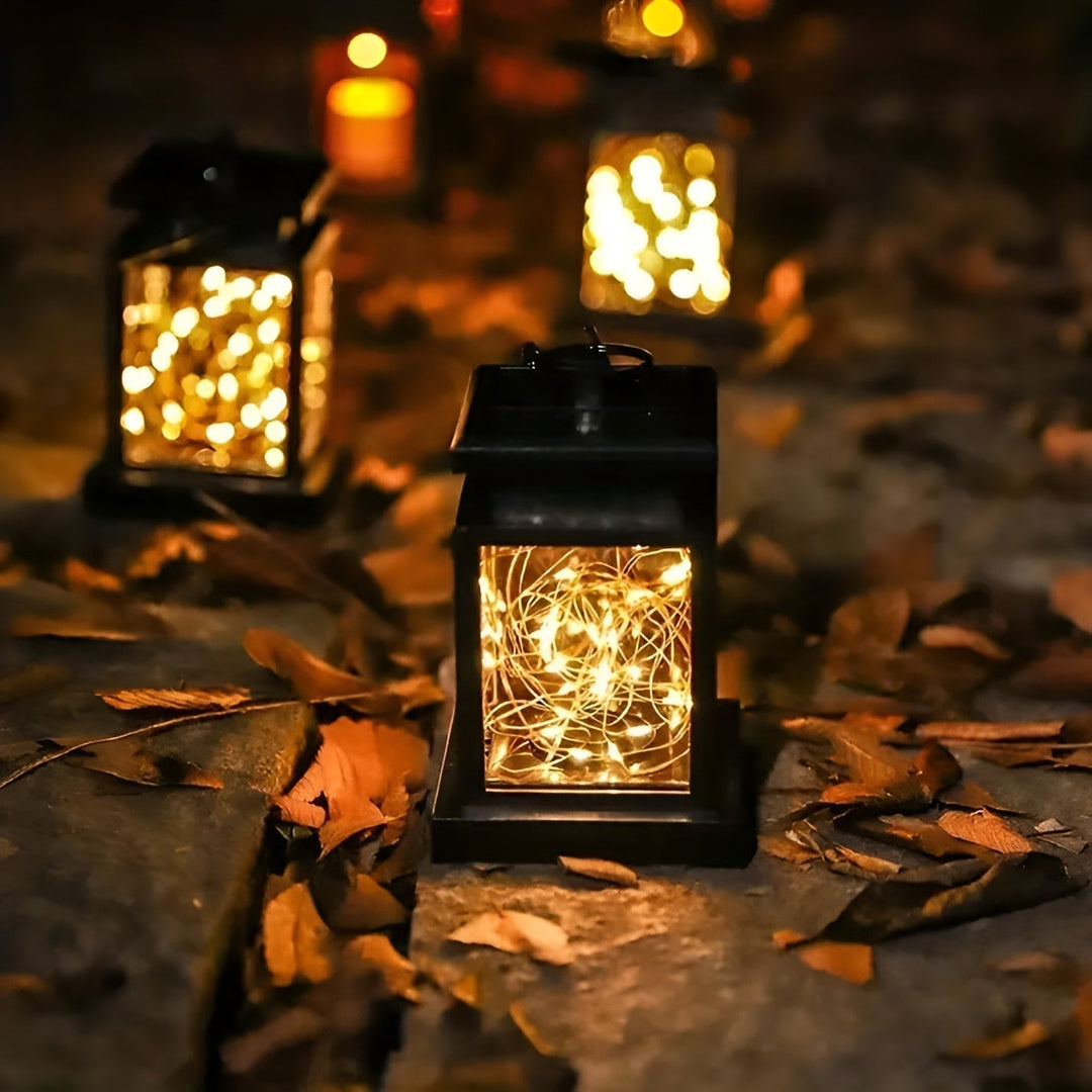 Magisk Lantern - Solenergi-drevne pærer med dual panel kontrol
