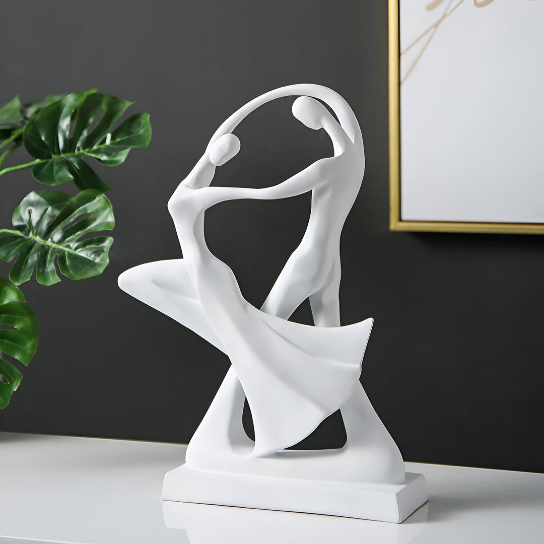 SwayDuo | Moderne dansende resin skulptur