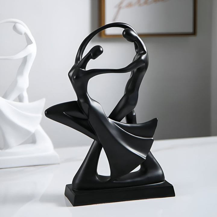 SwayDuo | Moderne dansende resin skulptur