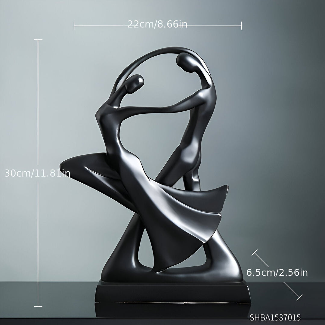 SwayDuo | Moderne dansende resin skulptur