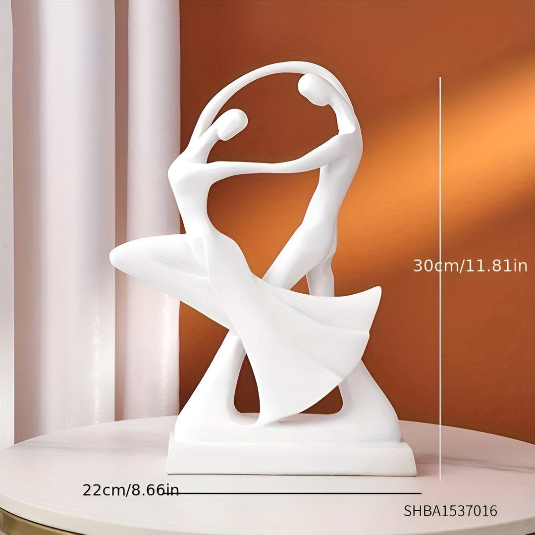SwayDuo | Moderne dansende resin skulptur