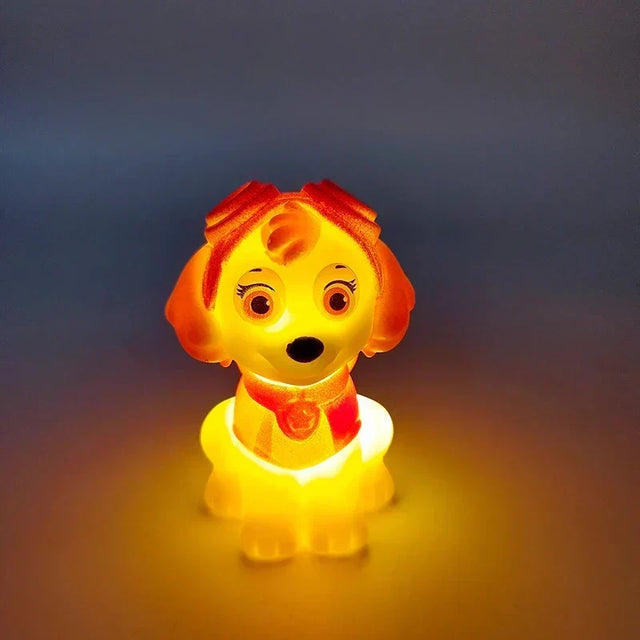 Paw Patrol Natlampe - 3D Bordlampe til Børn, Kreativ Fødselsdagsgave