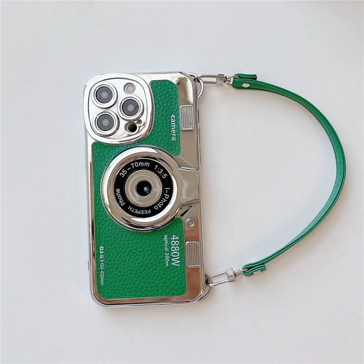 Vintage Kamera iPhone Cover 3D Retro Design