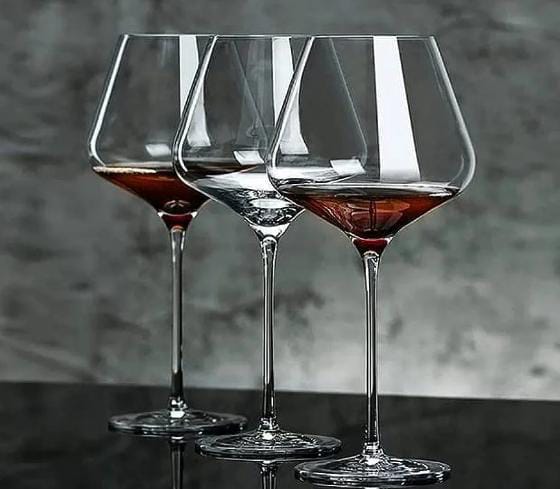 6 stk 800ml Glas Goblet Vinglas