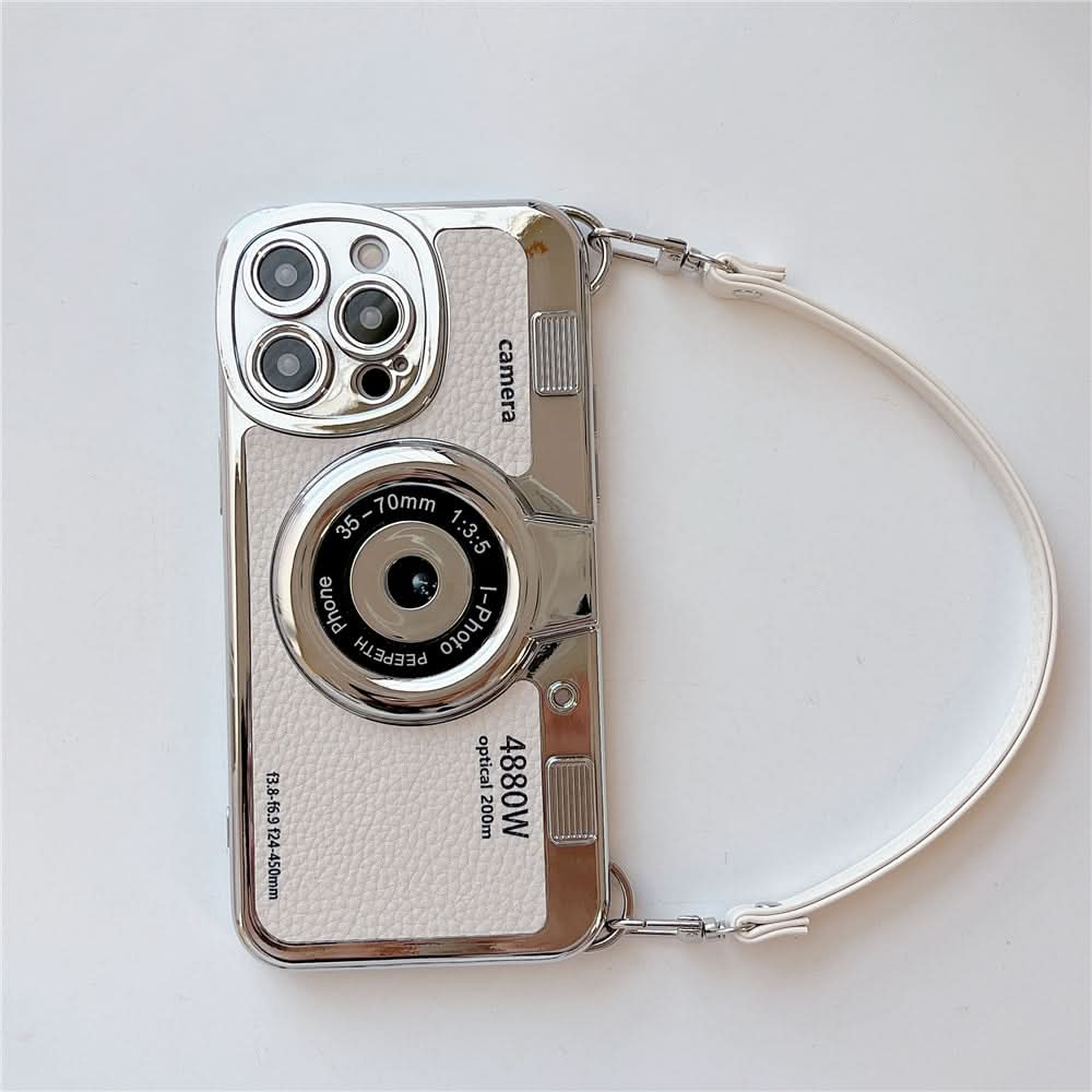 Vintage Kamera iPhone Cover 3D Retro Design