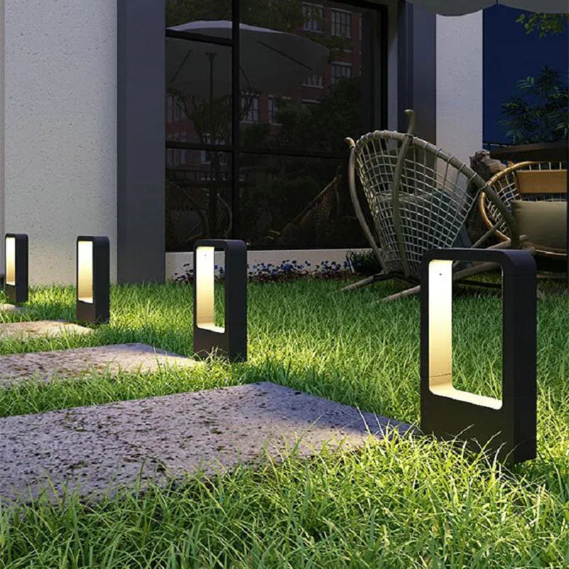 AluGlanz – Moderne Aluminium Gulvlampe