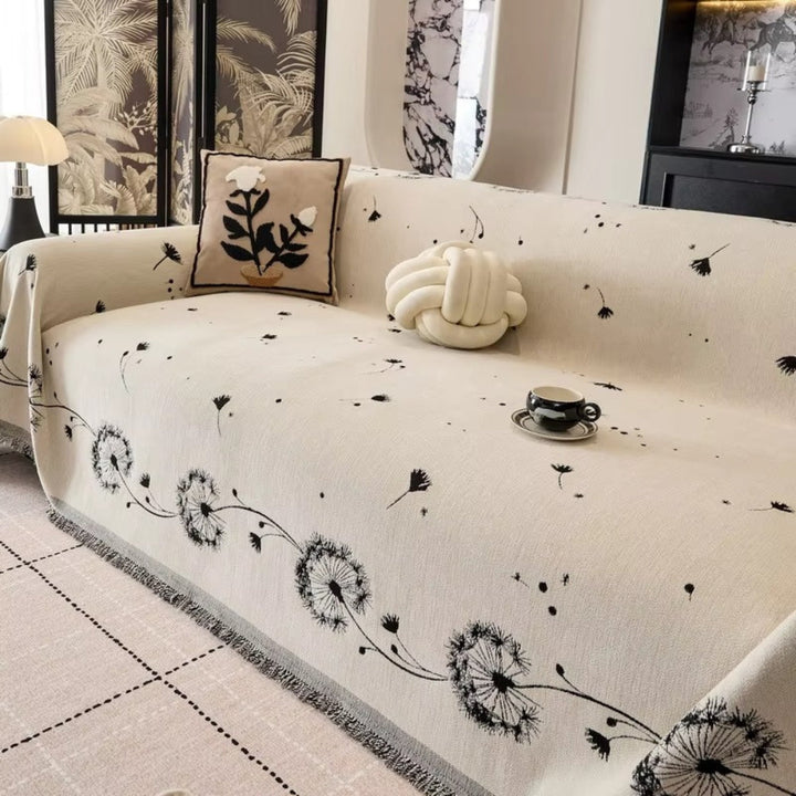 Japandi Dandelion Puff Sofa Betræk
