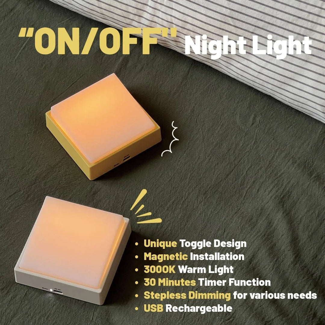 Trådlampe med dæmpbar funktion – Genopladelig med timer &amp; magnetbeslag